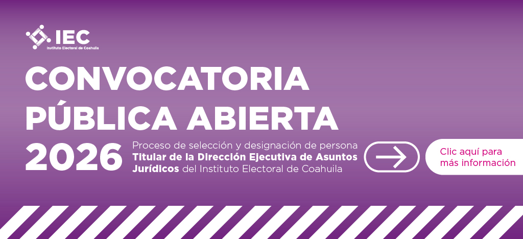 Banner de la Convocatoria Pública DEAJ 2026